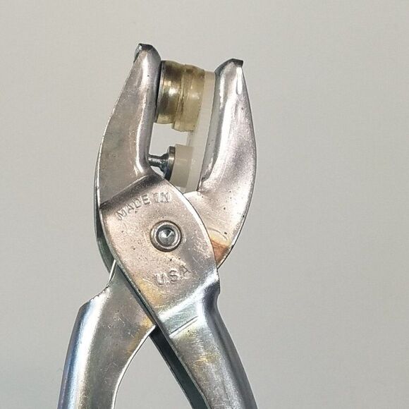 Vintage Scovill Snap Metal Rivet Punch Grommet Pliers Made in USA - Picture 5 of 7